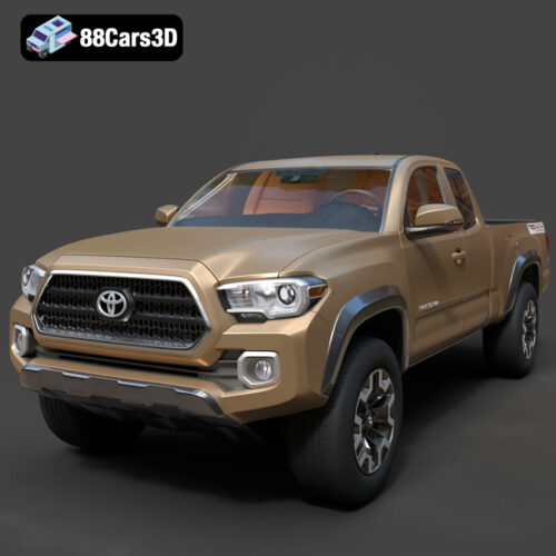 Toyota Tacoma TRD Off-Road 2016 3D Model