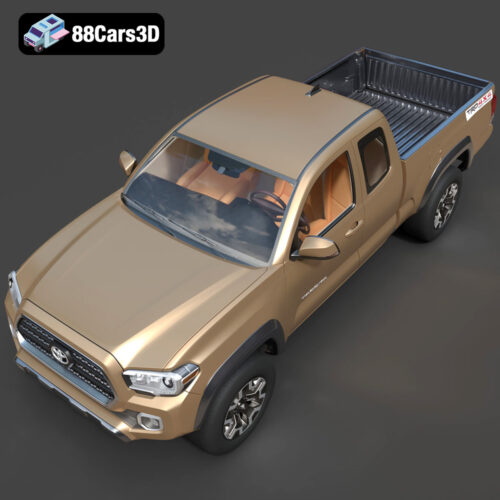 Toyota Tacoma TRD Off-Road 2016 3D Model