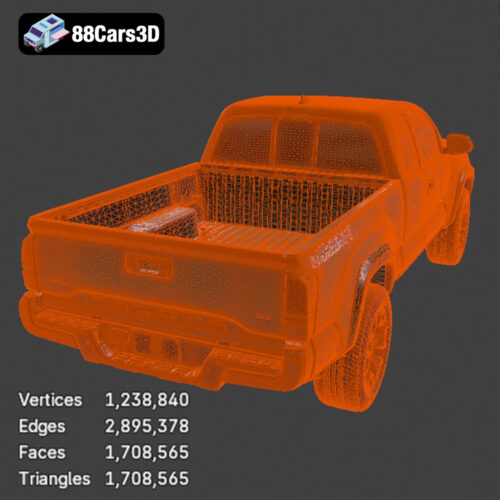 Toyota Tacoma TRD Off-Road 2016 3D Model