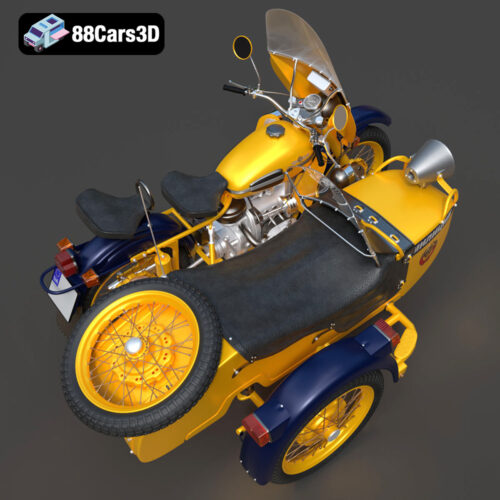 Ural M67-36-P 1976 3D Model