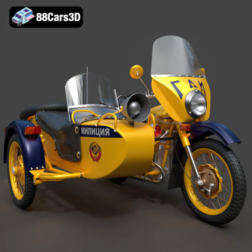 Ural M67-36-P 1976 3D Model
