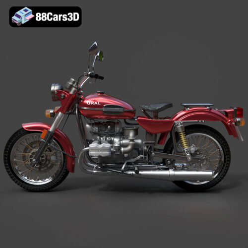Ural Solo sT 3D Model