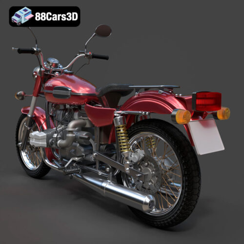 Ural Solo sT 3D Model