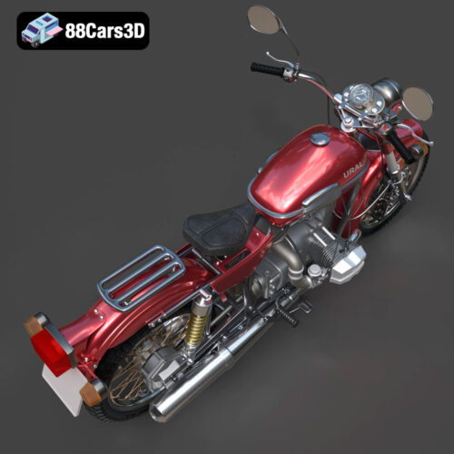 Ural Solo sT 3D Model