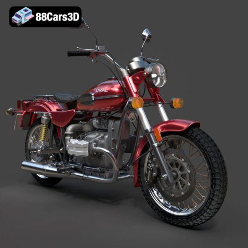 Ural Solo sT 3D Model