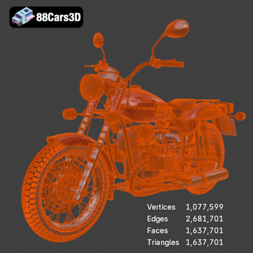Ural Solo sT 3D Model