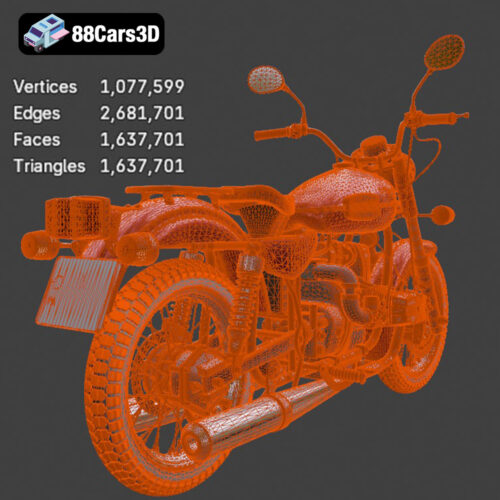Ural Solo sT 3D Model