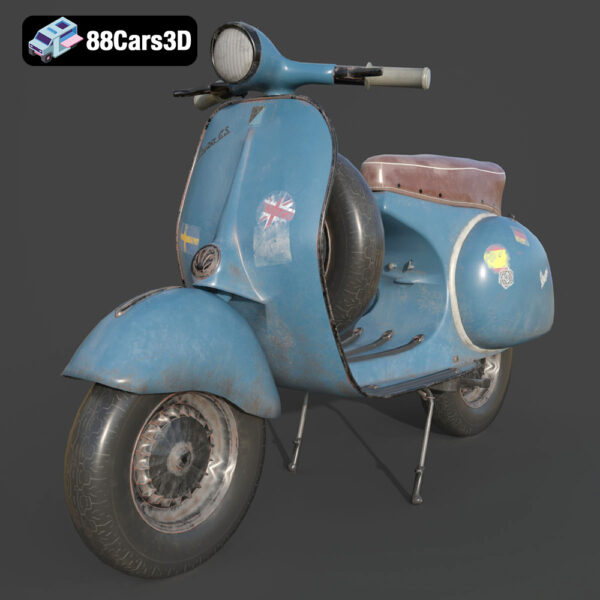 Vespa GS 150 3D Model