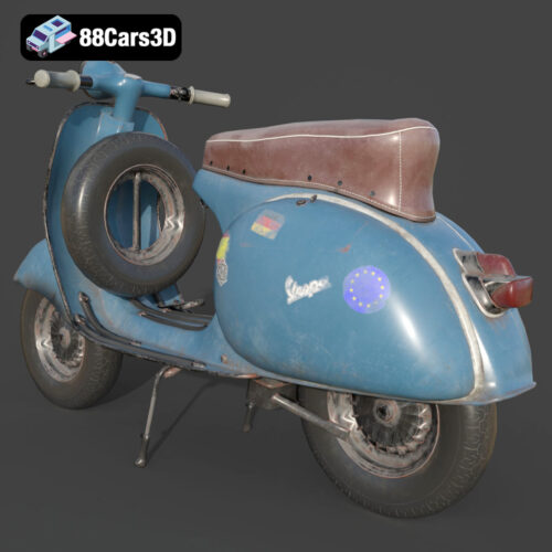 Vespa GS 150 3D Model