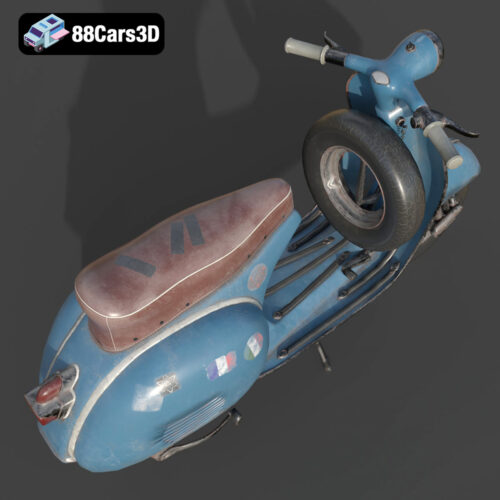 Vespa GS 150 3D Model