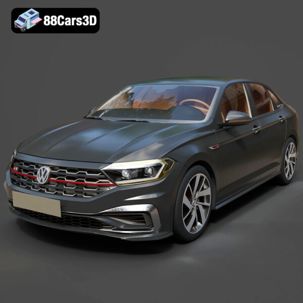 Volkswagen Jetta GLI 2019 3D Model