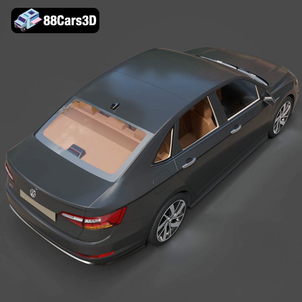 Volkswagen Jetta GLI 2019 3D Model