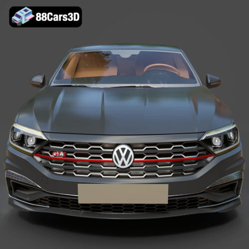 Volkswagen Jetta GLI 2019 3D Model