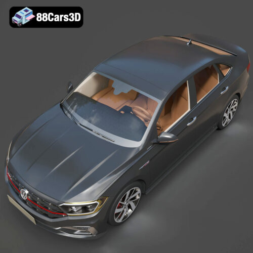 Volkswagen Jetta GLI 2019 3D Model