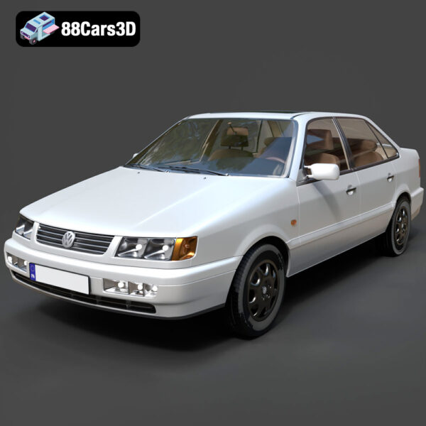 Volkswagen Passat Mk4 B4 Sedan 1993 3D Model