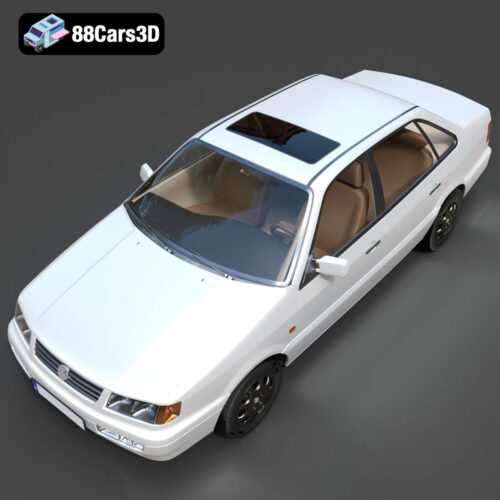 Volkswagen Passat Mk4 B4 Sedan 1993 3D Model