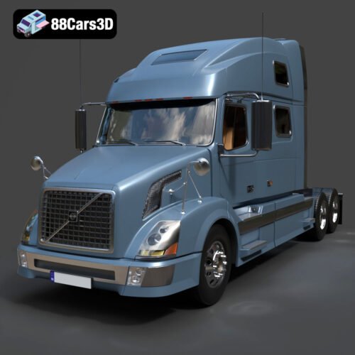 Volvo VNL Tractor Truck 2002 3D Model