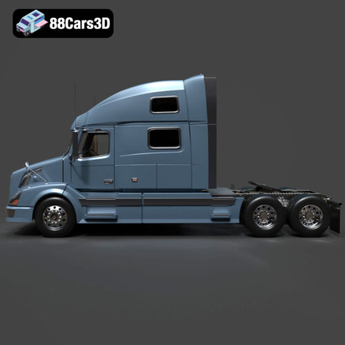 Volvo VNL Tractor Truck 2002 3D Model