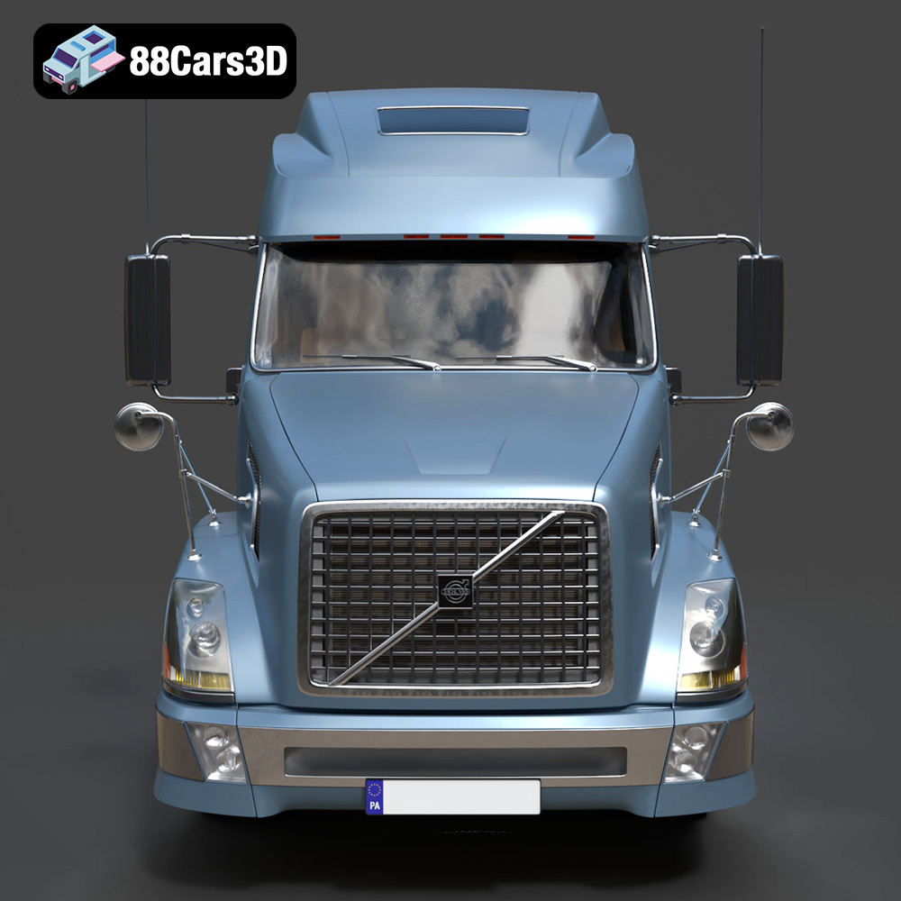 Volvo VNL Tractor Truck 2002 3D Model