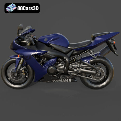 Yamaha R1 3D Model