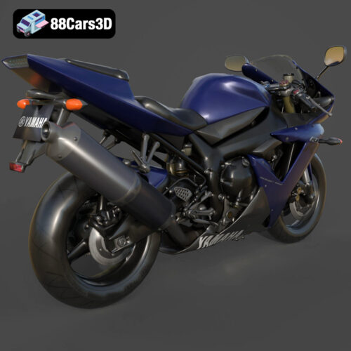 Yamaha R1 3D Model