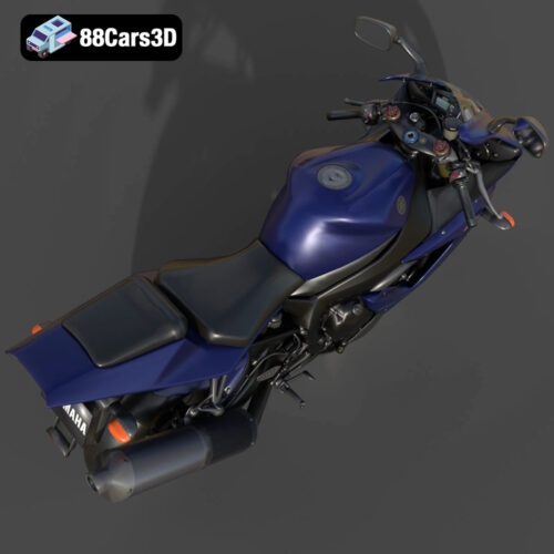 Yamaha R1 3D Model