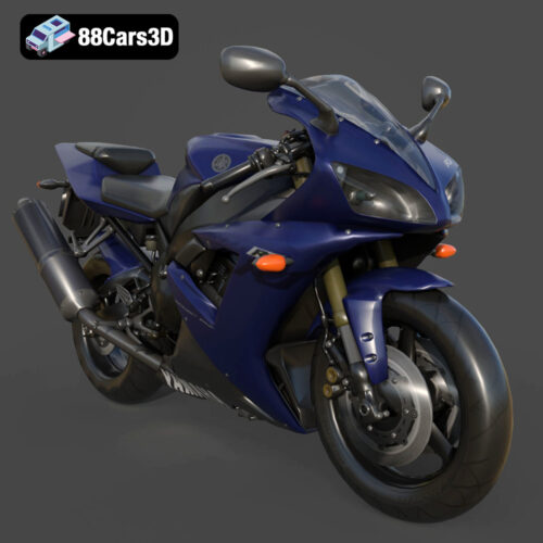 Yamaha R1 3D Model