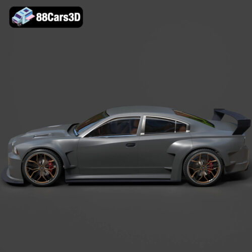 Dodge 08 3D Model Download STL FBX OBJ GLB Blend - Gallery Image 7 Dodge 08