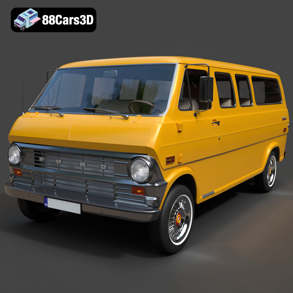 Ford E-Series Econoline Club Wagon 1971