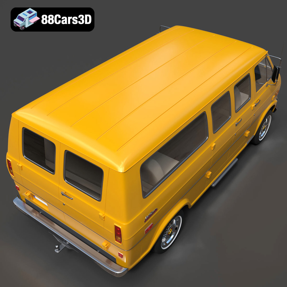 Ford E-Series Econoline Club Wagon 1971