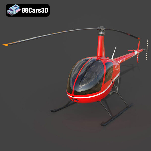 Robinson R22 Red