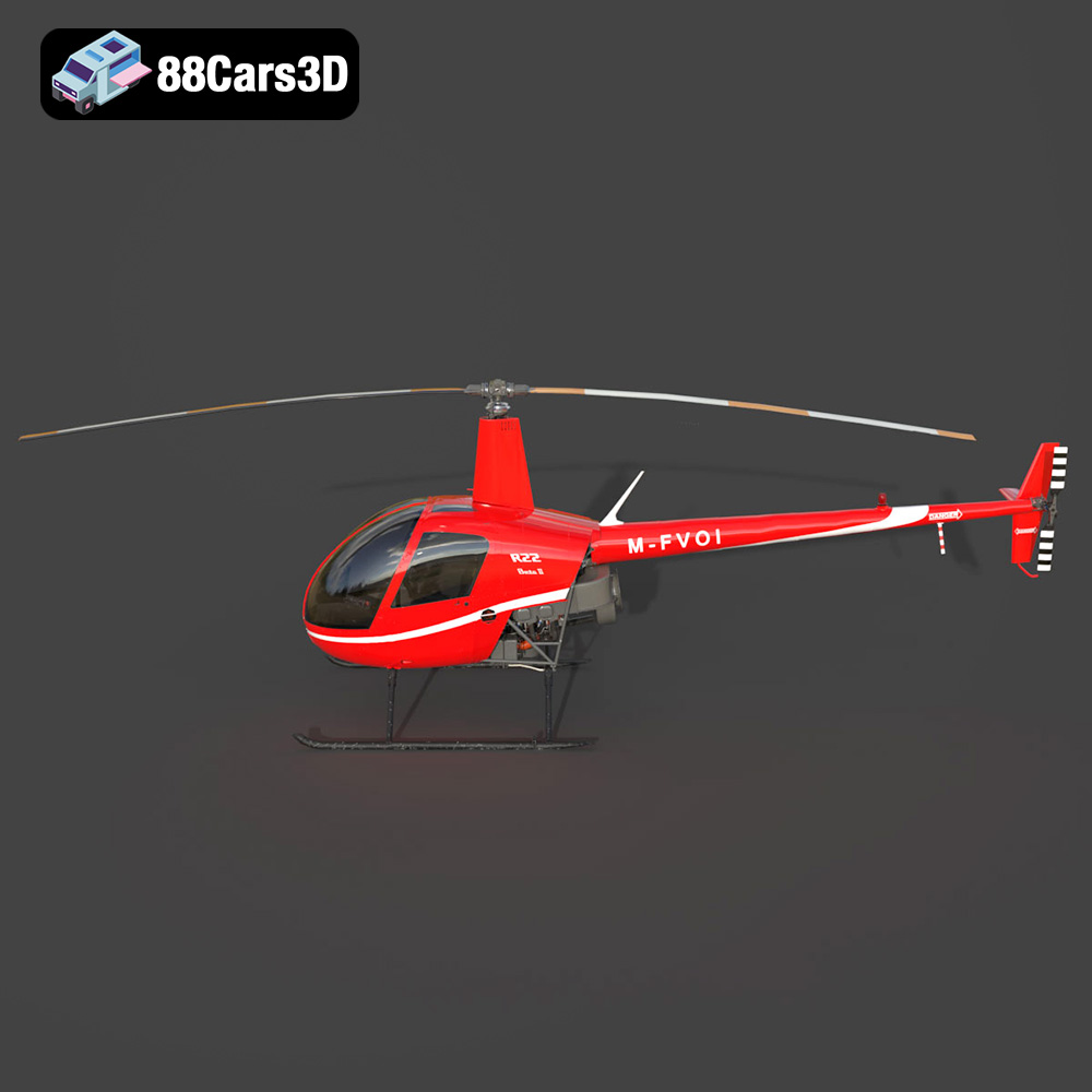 Robinson R22 Red