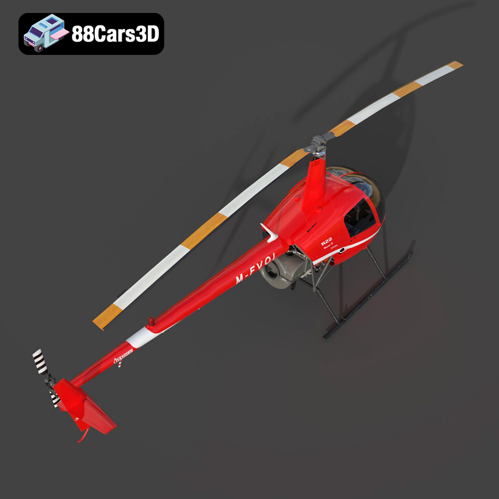 Robinson R22 Red