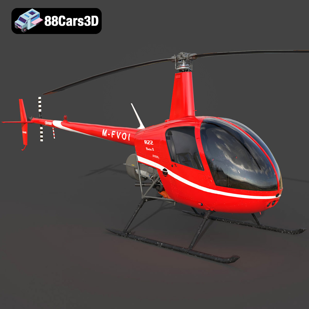 Robinson R22 Red