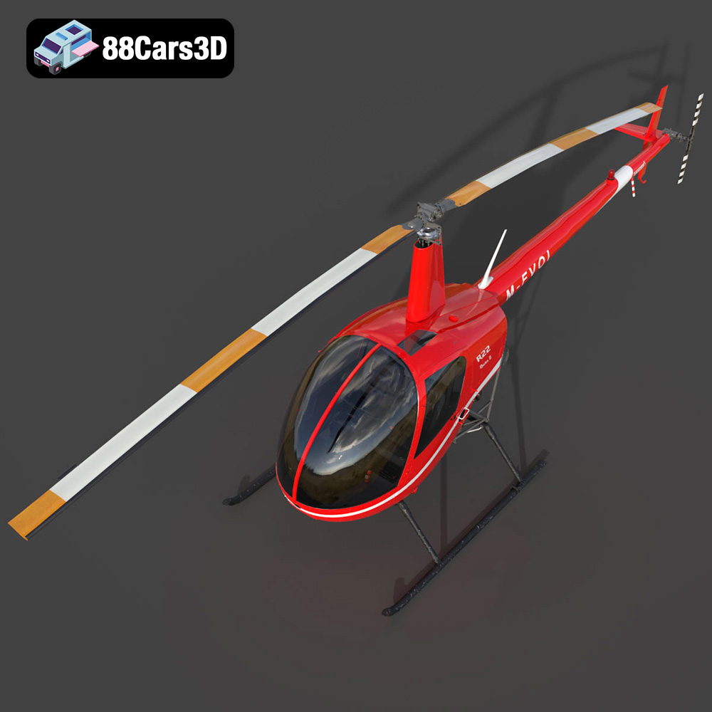 Robinson R22 Red