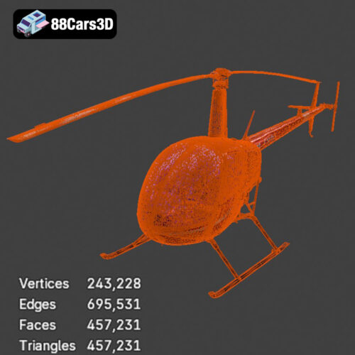 Robinson R22 Red