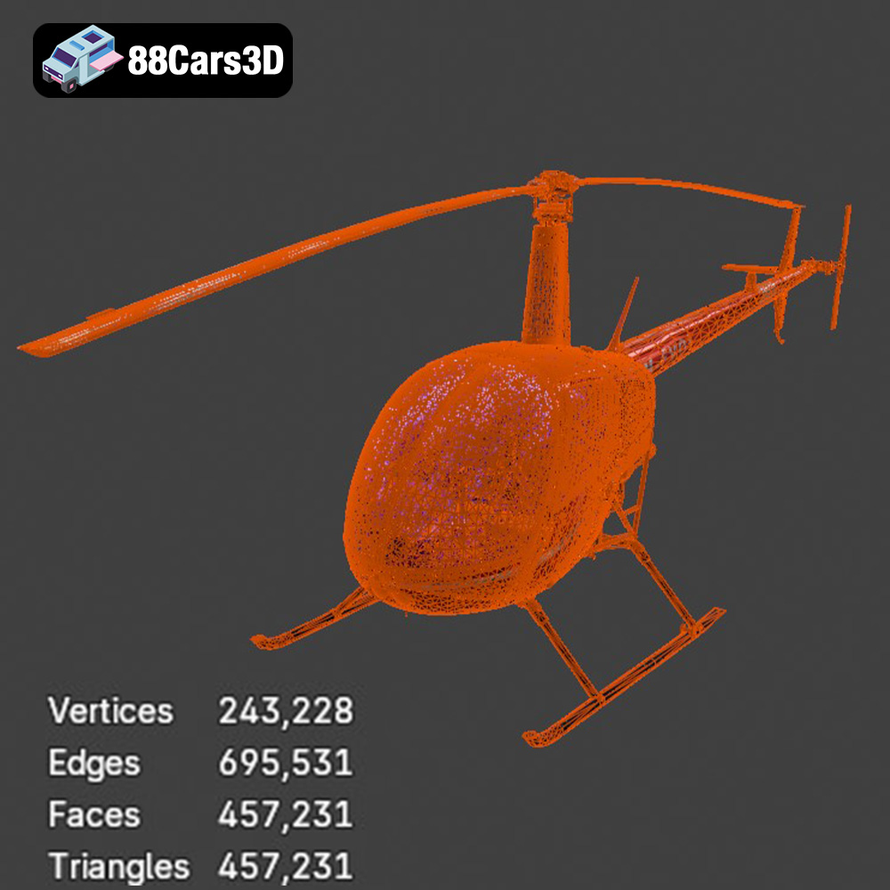 Robinson R22 Red