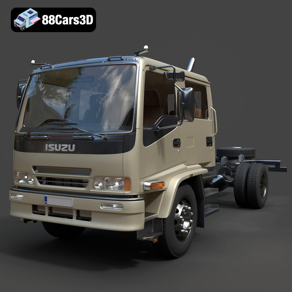 Isuzu FTR 800 Crew Cab Chassis Truck 1997-08