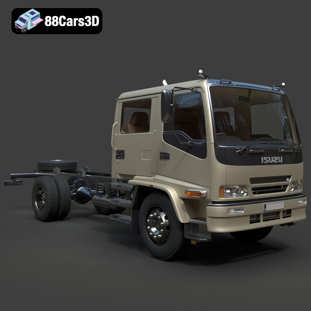 Isuzu FTR 800 Crew Cab Chassis Truck 1997-08