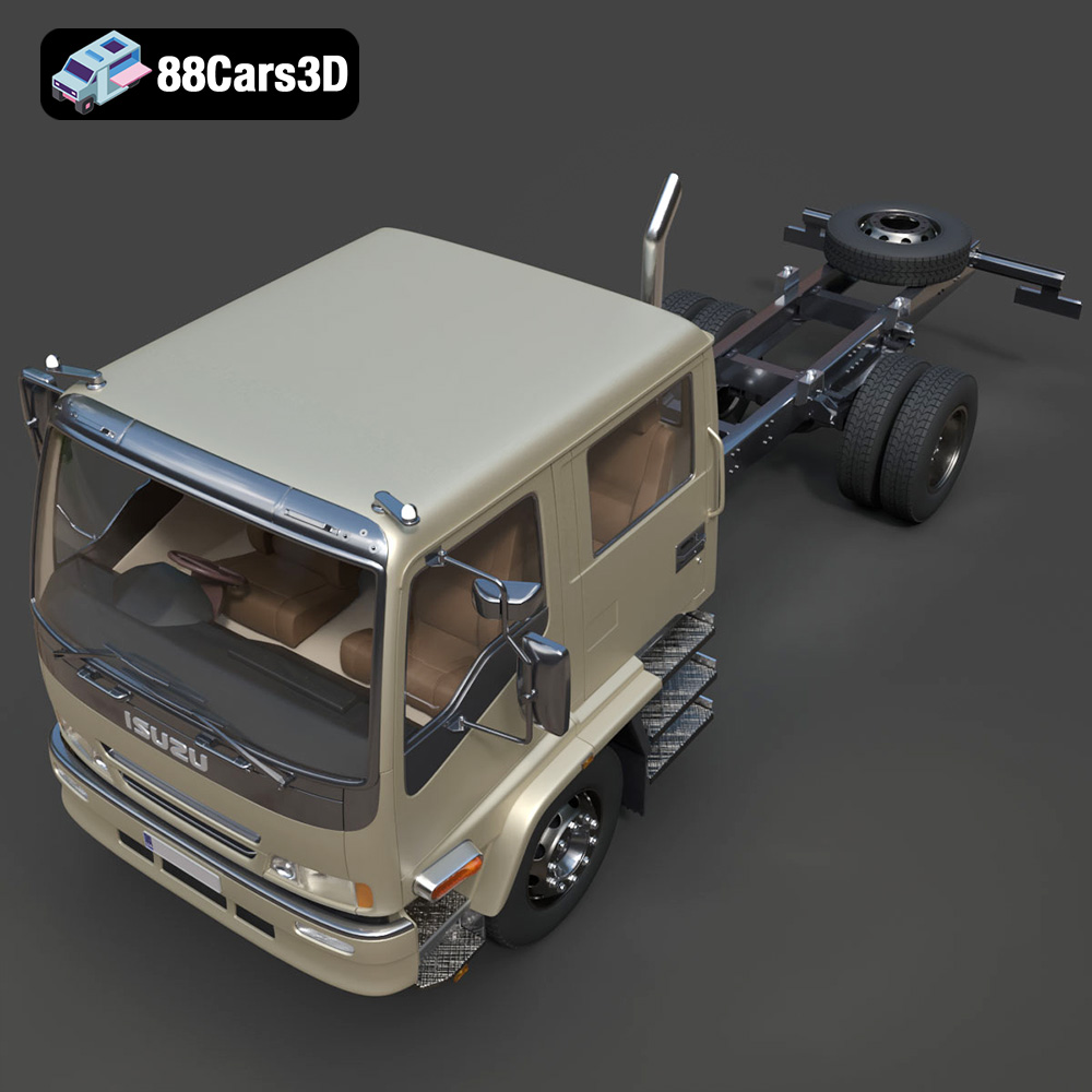 Isuzu FTR 800 Crew Cab Chassis Truck 1997-08