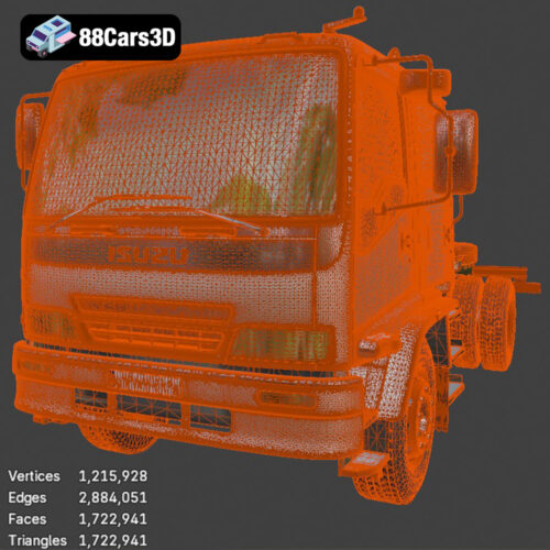 Isuzu FTR 800 Crew Cab Chassis Truck 1997-08