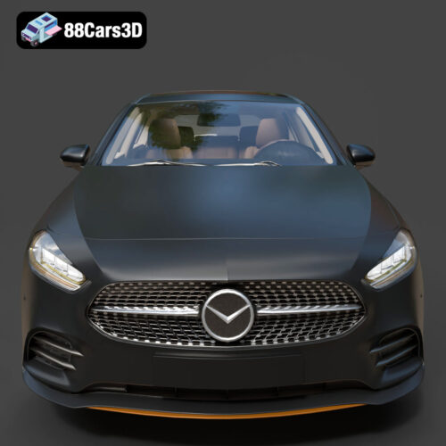 Mazda Car 01-08 3D Model Download STL FBX OBJ GLB Blend - Gallery Image 4 Mazda Car 01-08