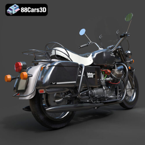 Moto Guzzi 08 3D Model Download STL FBX OBJ GLB Blend - Gallery Image 5 Moto Guzzi 08