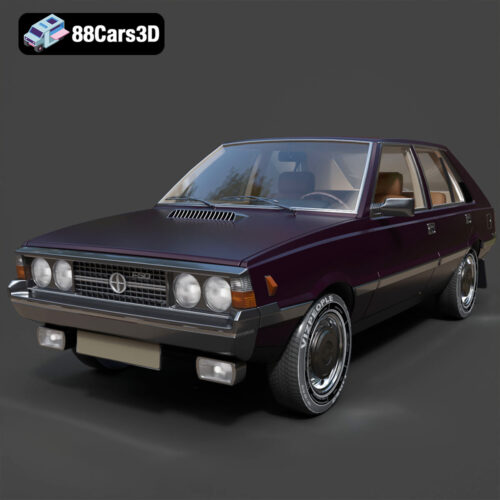 FSO Polonez 1500 3D Model Download STL FBX OBJ GLB Blend - Gallery Image 8 FSO Polonez 1500