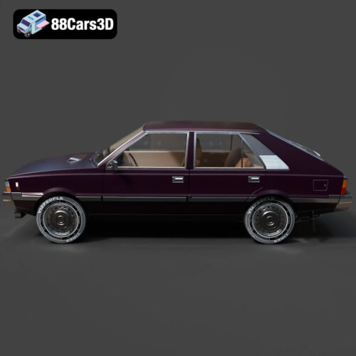FSO Polonez 1500 3D Model Download STL FBX OBJ GLB Blend - Gallery Image 7 FSO Polonez 1500
