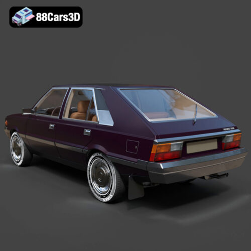 FSO Polonez 1500 3D Model Download STL FBX OBJ GLB Blend - Gallery Image 6 FSO Polonez 1500
