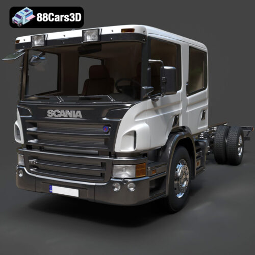 Scania P310 Crew Cab Chassis Truck 2011