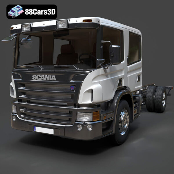 Scania P310 Crew Cab Chassis Truck 2011