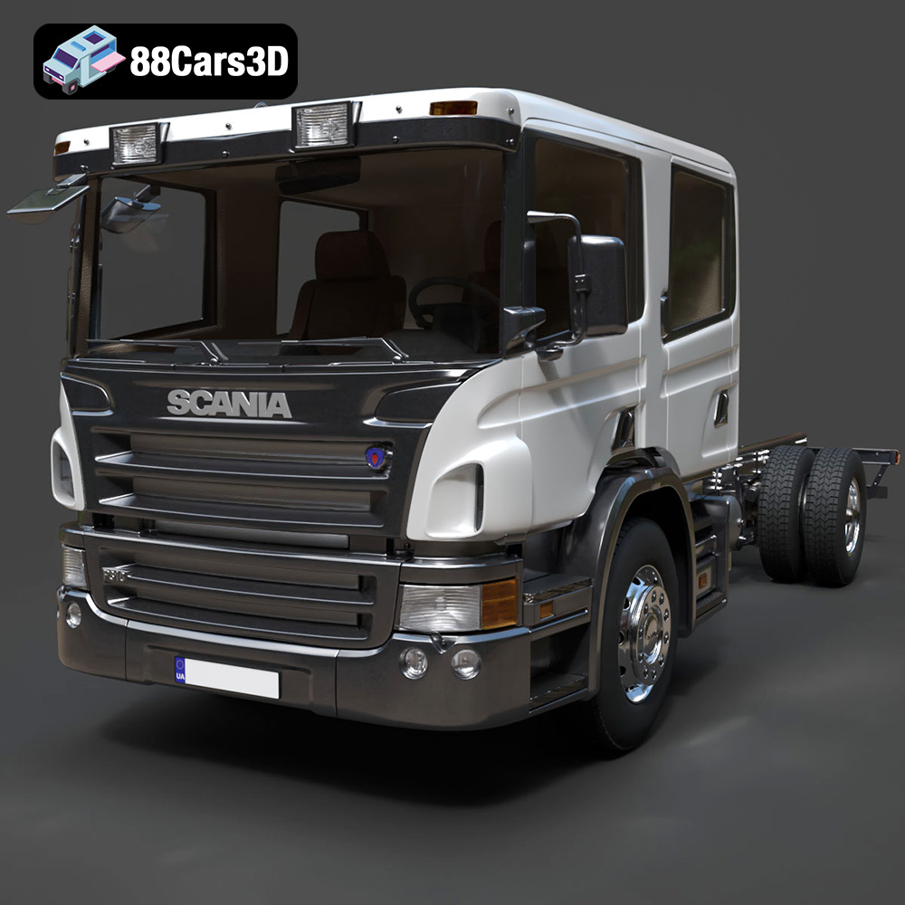 Scania P310 Crew Cab Chassis Truck 2011