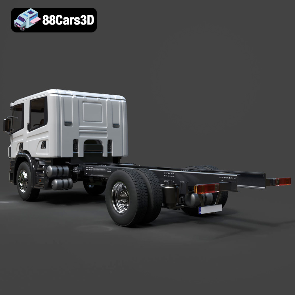 Scania P310 Crew Cab Chassis Truck 2011